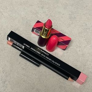 MAC Makeup lipstick and lip liner